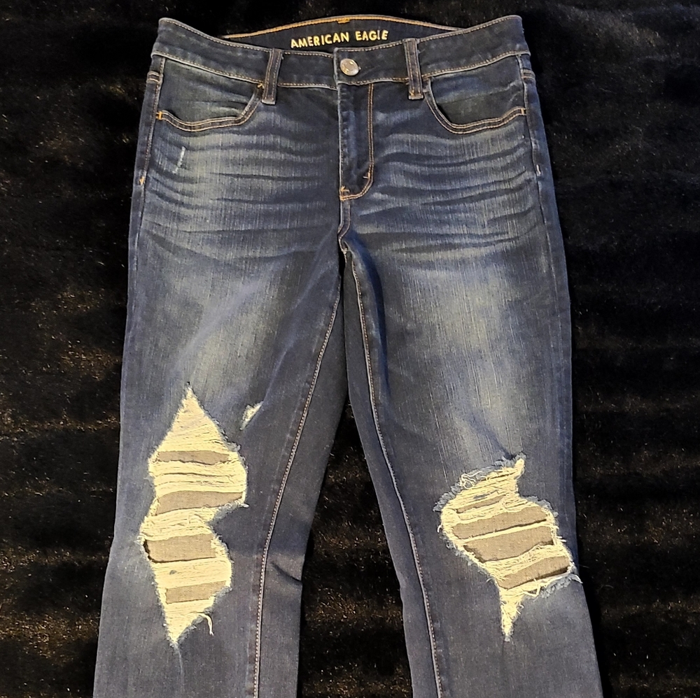 American Eagle High Rise Jegging size 10 long